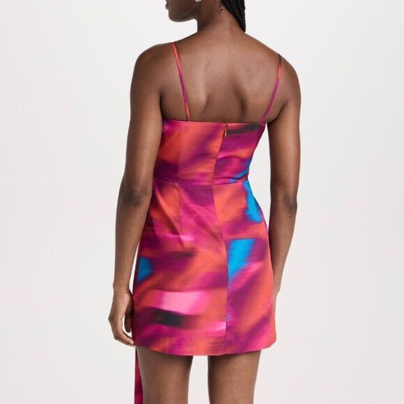 AMUR Finnegan Bow Dress Pink - Picture 3 of 5